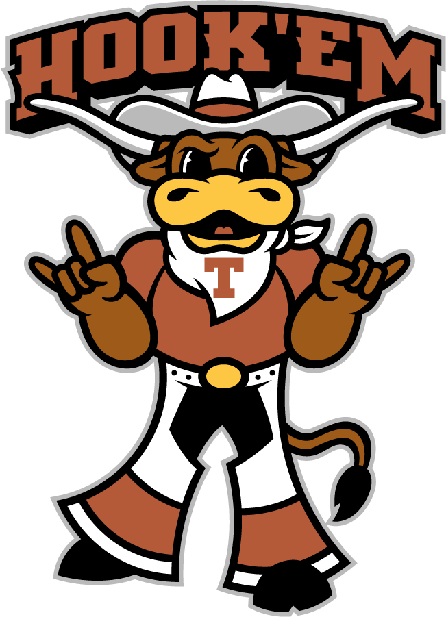 Texas Longhorns 2019-Pres Mascot Logo diy DTF decal sticker